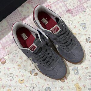 Onitsuka Tiger Tokuten Series Grey Retro German Army Trainer Shoes
